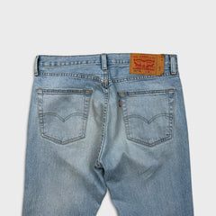 Levi's 501 '93 Jeans Mens 33x27 Blue Original Fit Tapered Leg Light Wash Denim Pants
