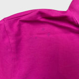 HUGO BOSS Polo Shirt Mens Large Pink Regular Fit Casual Preppy Short Sleeve