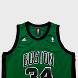 Vintage Adidas Paul Pierce #34 Boston Celtics Jersey Mens Large Green NBA Swingman Basketball
