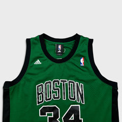 Vintage Adidas Paul Pierce #34 Boston Celtics Jersey Mens Large Green NBA Swingman Basketball