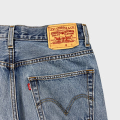 Vintage Y2K Levi's 550 Jeans Mens 32x27 Blue Relaxed Fit Straight Leg Medium Wash Baggy Denim Pants