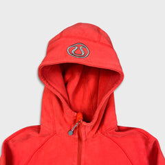 Lululemon Scuba Hoodie Womens Size 10 Red Full Zip Sports Hooded Sweater