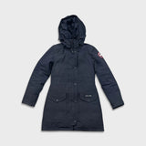 Canada Goose Trillium Parka Womens 2XS Black Down Jacket Coat 6550L Arctic Tech