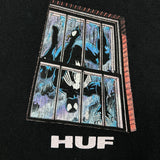 HUF x Marvel Black Suit Spider-Man Black T Shirt Mens Medium Black Superhero Tee