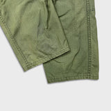 Vintage 80s Rothco BDU Pants Mens Green 31x28 Ripstop Army Military USA Cargo