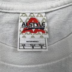 2015 Ted T Shirt Mens Large White LegalizeTed Universal Movie Promo Graphic Tee