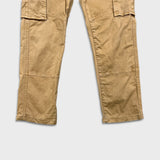 G-Star Raw Pants Mens 34x34 Beige Straight Leg Utility Cargo Casual Trousers