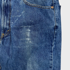Vintage Y2K Levi's 550 Jeans Mens 34x29 Blue Relaxed Fit Faded Medium Wash Baggy Denim Pants