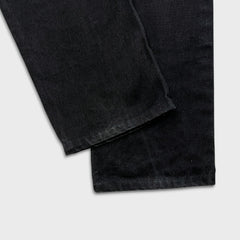 G-Star Raw Bronson Slim Chino Jeans Mens 32x29 Black Faded Dark Wash Denim Pants