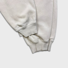Nike Sportswear Sweatpants Womens XL White Swoosh Taper Leg Fleece Jogger