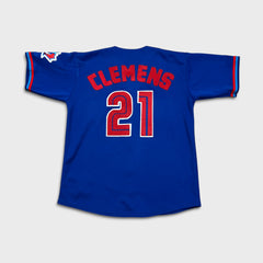 Vintage 90s Russell Athletic Toronto Blue Jays Roger Clemens #21 MLB Jersey Baseball Mens Medium