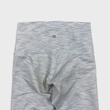 Lululemon Wunder Under High-Rise Tight 25" *Luxtreme Womens Size 4 White Yoga