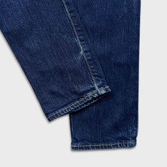 Levi's 510 Skinny Jeans Mens 30x30 Blue Dark Wash Stretch Mid Rise Tapered Leg Denim Pants