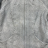 Lululemon Scuba Hoodie III Womens Size 6 White Dottie Eye Full Zip Hooded Sweater