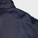 Vintage 90s Nike Sportswear Jacket Mens XL Blue Swoosh Full Zip Bomber Coat