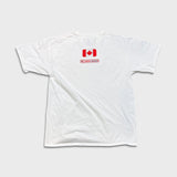 Vintage 90s Molson Canadian T Shirt Mens XL White I Am Canadian Short Sleeve Tee