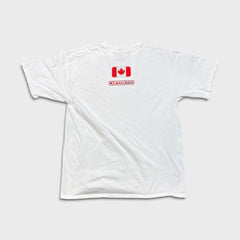 Vintage 90s Molson Canadian T Shirt Mens XL White I Am Canadian Short Sleeve Tee