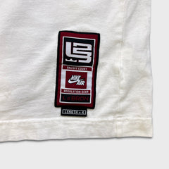Vintage Nike Air Lebron James T Shirt Mens XL White L23 NBA Basketball Tee
