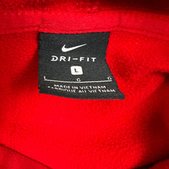 Nike Sportswear Team Canada Hoodie Mens Large Red Soccer FIFA Dri Fit Hooded Sweater