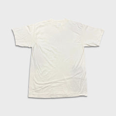 Vintage 90s Tultex Blank T Shirt Men XL White Faded Lightweight Short Sleeve Tee