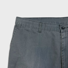 Vintage Dickies Pants Mens 36x32 Gray Wide Baggy Convertible Workwear Trousers