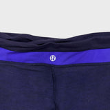 Lululemon Groove Short Womens Size 6 Purple Athletica Yoga Pilates Mid Rise