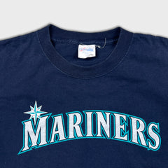 Vintage Majestic Mike Cameron Seattle Mariners T Shirt Mens Medium Y2K Baseball MLB Tee