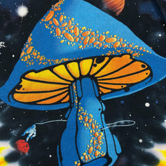 Liquid Blue Space Shroom T Shirt Mens 3XL Multicolor Tie Dye Graphic Tee