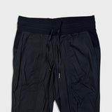 Lululemon Dance Studio Mid-Rise Jogger Womens Size 6 Black Athletic Taper Leg