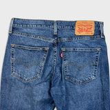 Levi's 511 Jean Mens 32x30 Blue Slim Fit Mid Rise Medium Wash Stretch Denim Pants