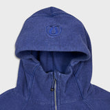 Lululemon Scuba Hoodie Womens Size 8 Blue Full Zip Sports Hooded Sweater
