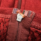 Patagonia Fleece Mens XL Red Full Zip Polartec Outdoor Jacket
