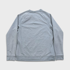 Lululemon City Sweat Crew Mens Medium Gray Long Sleeve Pullover Sweatshirt