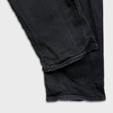 Levi's 511 Jeans Mens 32x31 Black Slim Fit Dark Wash Stretch Mid Rise Denim Pants