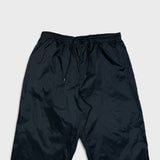 Vintage 90s Nike Sportswear Track Pants Mens Large Black Swoosh Athletic Jogger