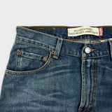 Vintage Y2K Levi's 559 Jeans Mens 30x32 Blue Relaxed Straight Fit Dark Wash Denim Pants
