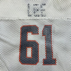 Vintage 70s Saxon Athletic Football Jersey Mens XL White USA Mesh #61