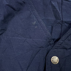 Vintage 80s The North Face Vest Mens Small Blue USA Button Up Jacket