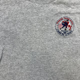 Vintage 2005 Friendship Through Hockey T Shirt Mens Large Gray USA Canada Tee