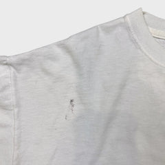 Vintage 90s Tommy Hilfiger T Shirt Mens Medium White Crest Short Sleeve Tee