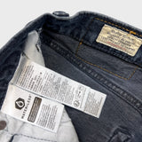 Levi's 511 Jean Mens 30x26 Blue Slim Fit Mid Rise Dark Wash Stretch Denim Pants