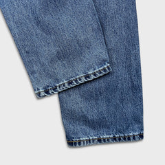 Levi's 505 Jeans Mens 32x32 Blue Regular Fit Straight Leg Medium Wash Denim Pants