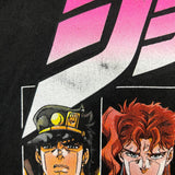 Jojo Bizarre Adventure T Shirt Mens XL Black Graphic Anime Short Sleeve Tee
