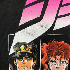 Jojo Bizarre Adventure T Shirt Mens XL Black Graphic Anime Short Sleeve Tee
