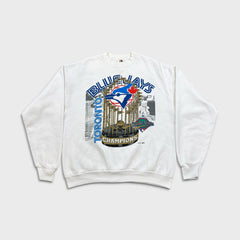 Vintage 1992 Toronto Blue Jays Sweatshirt Mens XL USA World Series Champions MLB