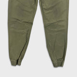 Nike Sportswear Track Pants Mens Large Green Woven Swoosh Taper Leg