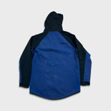 Nike Tech Fleece Hoodie Mens Medium Blue Sport Swoosh Full Zip Hooded Sweater