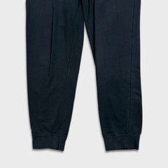 Nike Sportswear Sweatpants Mens Medium Black Swoosh Taper Leg Jogger