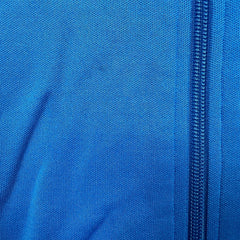 Vintage Y2K Adidas Originals Sweatshirt Mens Medium Blue 3 Stripes Full Zip Tracksuit Top