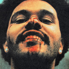 The Weeknd T Shirt Mens Large Black XO After Hours Promo Double Sided Graphic Tee